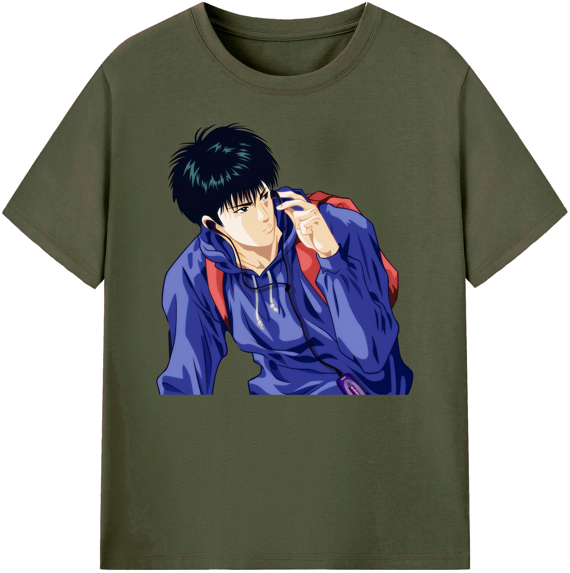 （画像用） SLAM DUNK／スラムダンク 綿100％ メンズ半袖Tシャツ｜肌触りやわらか＆通気性